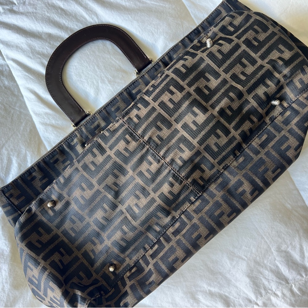 Fendi Zucca Monogram Tote - Picture 9 of 11